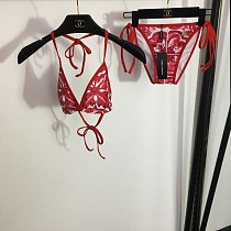 SUPER WHOLESALE |  Printed Bikini in Rose