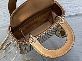 SUPER WHOLESALE | Metallic Rhinestone Handle Bag