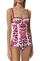 SUPER WHOLESALE |  One Piece Swimwear in Rose