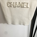 SUPER WHOLESALE |  Knitted Tank Top with Pearls