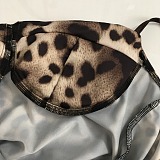 SUPER WHOLESALE |  Leopard Spaghetti Jumpsuit