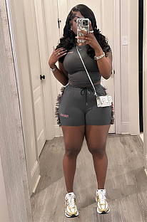 SUPER WHOLESALE |  Drawstring Shorts Set