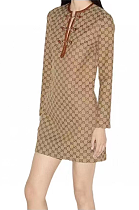 SUPER WHOLESALE |  Monogram Dress