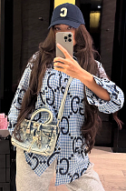 SUPER WHOLESALE | Plaid Shirt Top