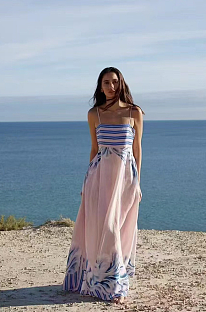 SUPER WHOLESALE |  Printed Maxi Dress
