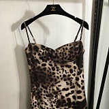 SUPER WHOLESALE |  Leopard Spaghetti Jumpsuit