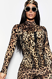 SUPER WHOLESALE |  Leopard Lace Up Corset
