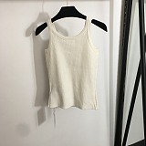 SUPER WHOLESALE |  Knitted Tank Top with Pearls