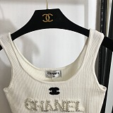 SUPER WHOLESALE |  Knitted Tank Top with Pearls