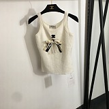 SUPER WHOLESALE |  Knitted Tank Top with Pearls