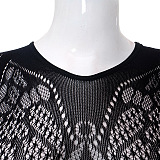 SUPER WHOLESALE |  Butterfly Mesh Jumpsuit