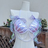 SUPER WHOLESALE | Artificial Pearl Shell Shape Swimwear