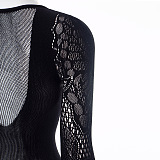 SUPER WHOLESALE |  Butterfly Mesh Jumpsuit
