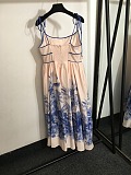 SUPER WHOLESALE | Tropic Plant Printed Maxi Dress