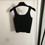 SUPER WHOLESALE |  Knitted Tank Top with Pearls