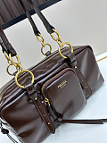 Copy SUPER WHOLESALE | Functional Calfskin Leather Shoulder Bag