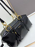 SUPER WHOLESALE | Functional Calfskin Leather Shoulder Bag