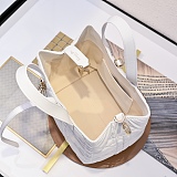 SUPER WHOLESALE | Bucket Calfskin Leather Shoulder Bag