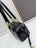 SUPER WHOLESALE | Functional Calfskin Leather Shoulder Bag