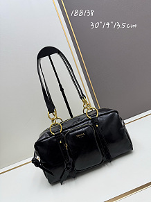 SUPER WHOLESALE | Functional Calfskin Leather Shoulder Bag