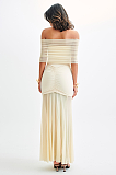 SUPER WHOLESALE | Patchwork See-through Long Dress