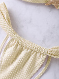 SUPER WHOLESALE | Solid Bikini Set