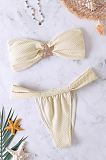 SUPER WHOLESALE | Solid Bikini Set