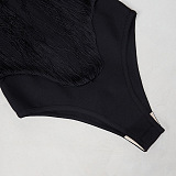 SUPER WHOLESALE | Strapless Fringe Dress