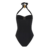 SUPER WHOLESALE | Halter One Piece Swimwear