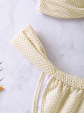 SUPER WHOLESALE | Solid Bikini Set