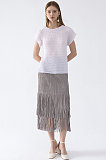 SUPER WHOLESALE |   Fringe Skirt