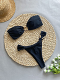 SUPER WHOLESALE | Solid Bikini Set