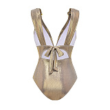 SUPER WHOLESALE | Rhinestone One-piece Swimwear