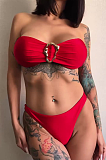 SUPER WHOLESALE | Solid Bikini Set
