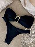 SUPER WHOLESALE | Solid Bikini Set