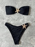SUPER WHOLESALE | Bandeau Two Piece  Swimwear