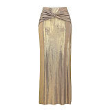 SUPER WHOLESALE | Twist Straight Down Skirt