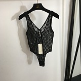 SUPER WHOLESALE | Monogram See Through Corset