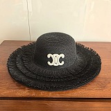 SUPER WHOLESALE | Woven Straw Set ( Sun hat & Bag)