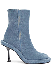 SUPER WHOLESALE | Denim Zip Up Heels