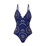 SUPER WHOLESALE |Cut-out Swimwear and Skirt Set