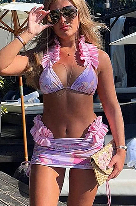 SUPER WHOLESALE | Printed Bikini Set with Rope