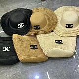 SUPER WHOLESALE | Woven Straw Set ( Sun hat & Bag)