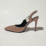 SUPER WHOLESALE | Crystal Slingback Pump