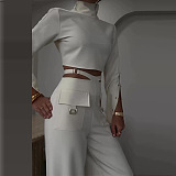 SUPER WHOLESALE | 2 Pieces Set with Loose Pants