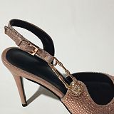 SUPER WHOLESALE | Crystal Slingback Pump