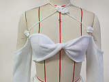SUPER WHOLESALE |  Halter Pit Material Dress