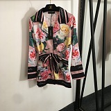 SUPER WHOLESALE | Rose Printed Shirt Set