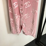 SUPER WHOLESALE | Velvet Monogram Dress