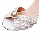 SUPER WHOLESALE | Pearl Open-toe Sandals
